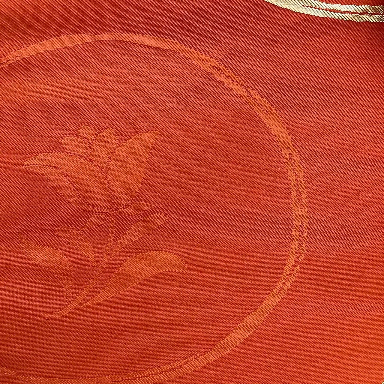 5757# Japanese Vintage Nagoya Obi Belt Kimono Fabric Silk Traditional