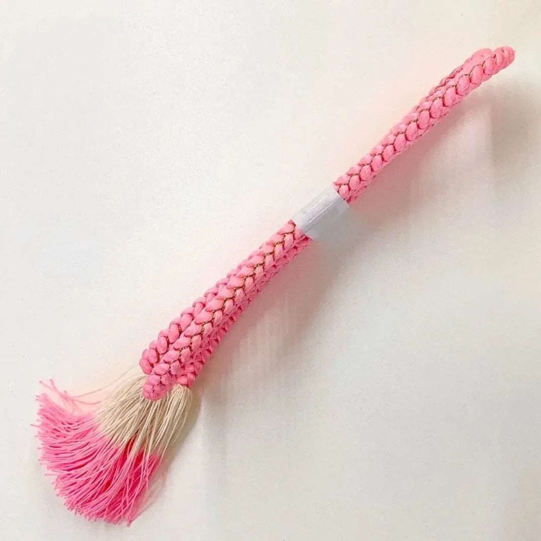 5860# Japanese Kimono Accessory Obiage and Obijime 2-piece Set Silk Shibori