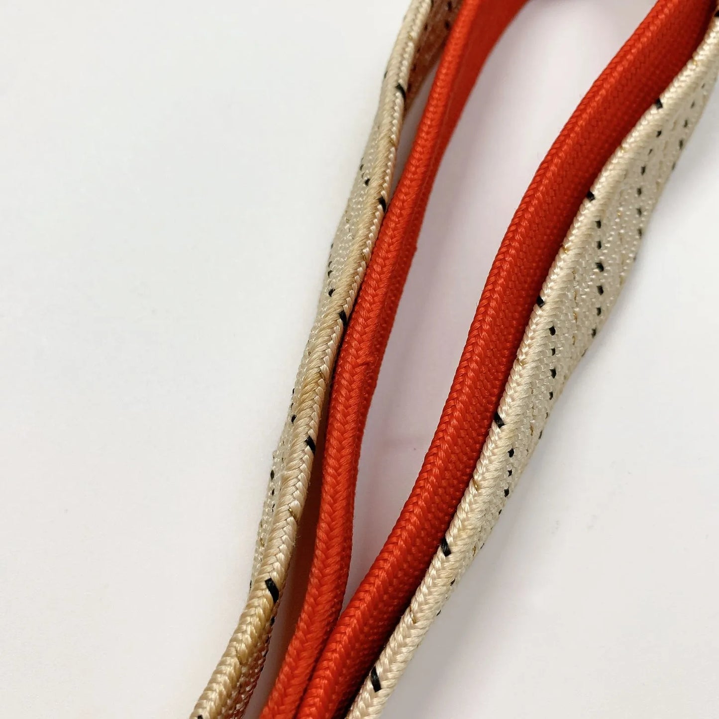 5956# Japanese Kimono Accessory Vintage Obiage and Obijime 2-piece Set Silk