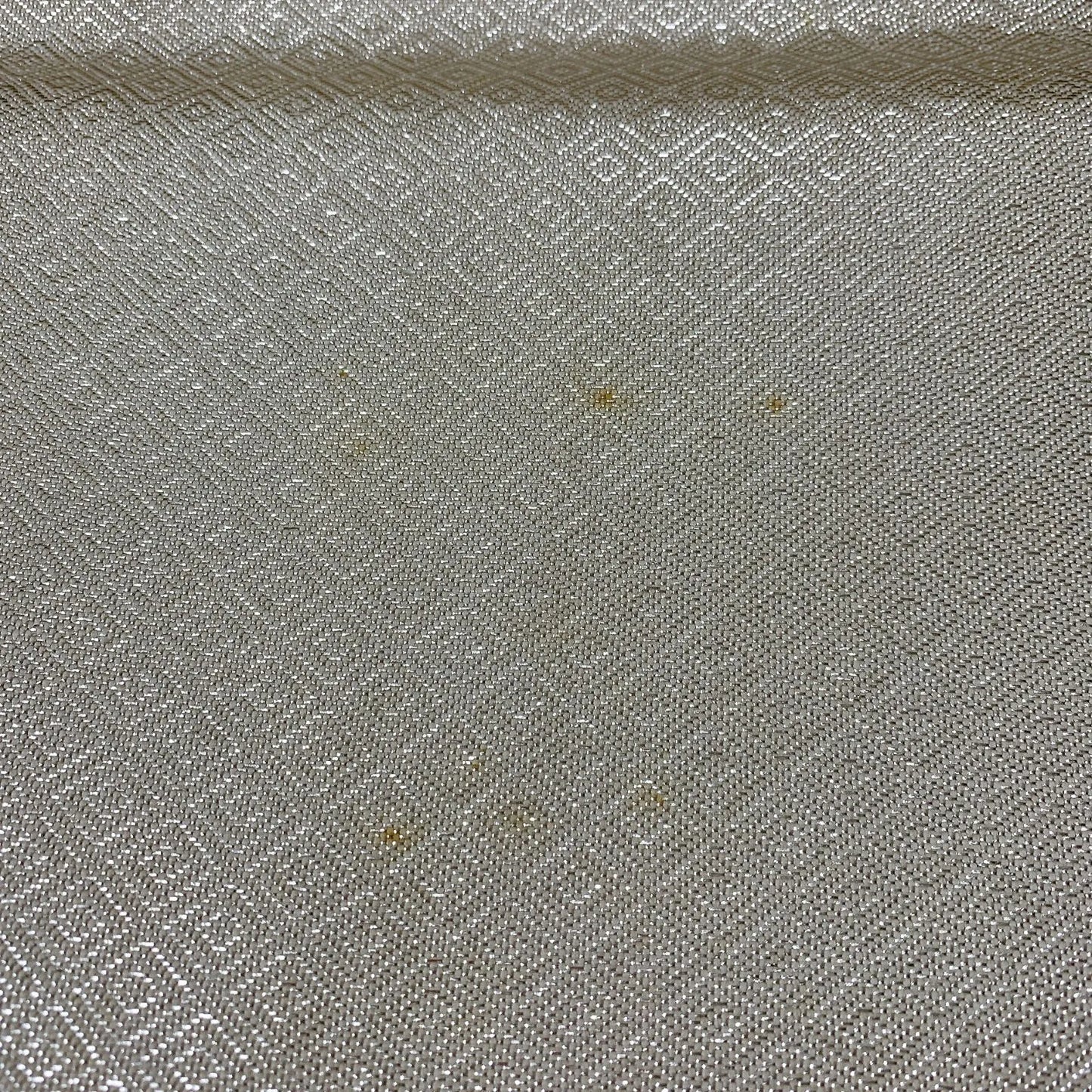 6011# Japanese Vintage Fukuro Obi Belt Kimono Fabric Silk Traditional Black