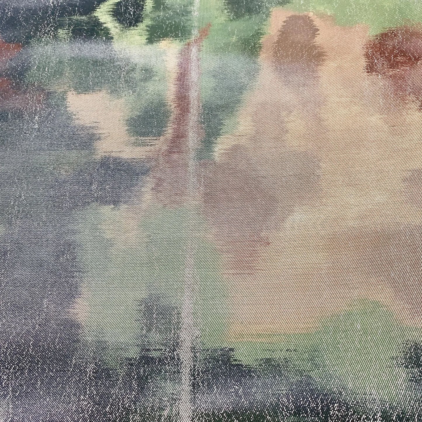 6012# Japanese Vintage Fukuro Obi Belt Kimono Fabric Silk Traditional