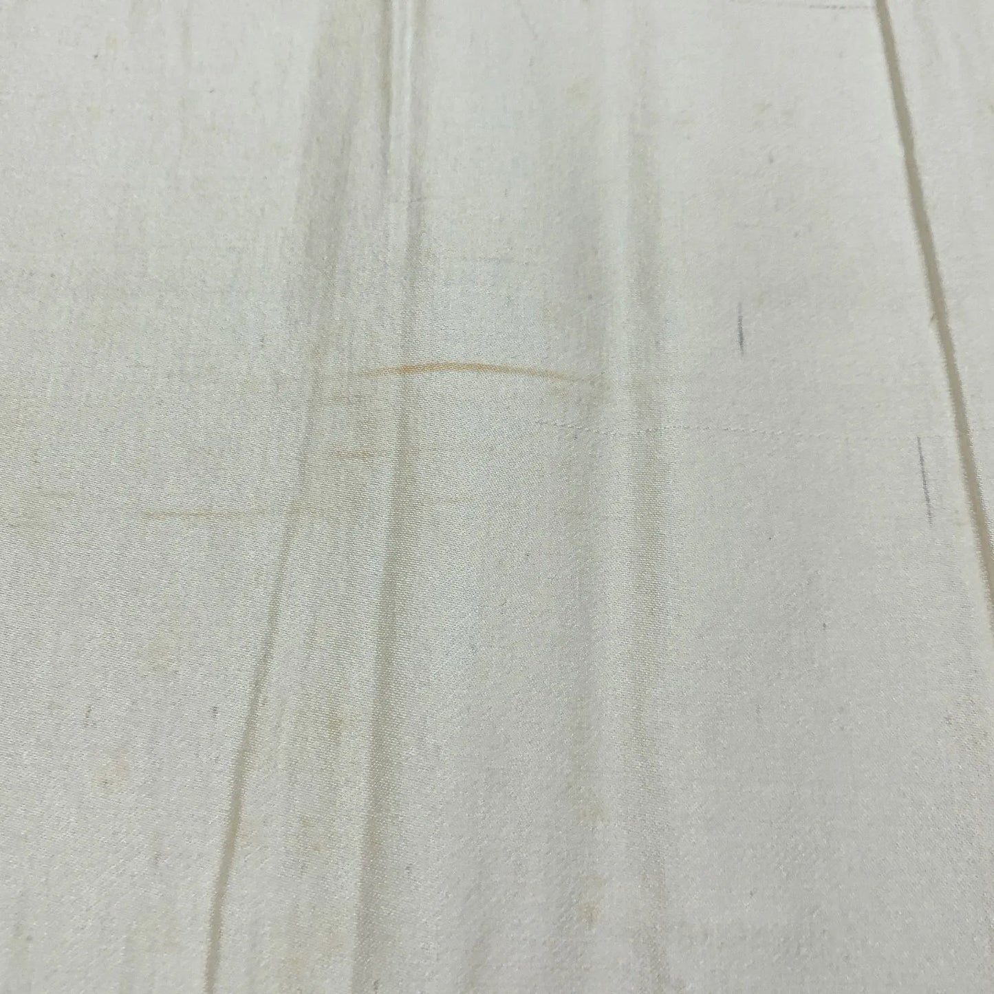 6072# Japanese Vintage Fukuro Obi Belt Kimono Fabric Silk Traditional Silver