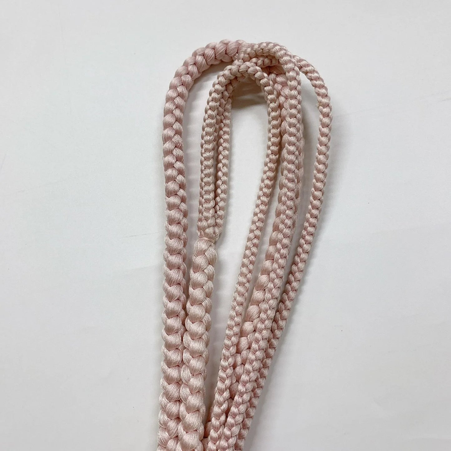 6398# Japanese Kimono Accessory Obiage and Obijime 2-piece Set Silk Shibori