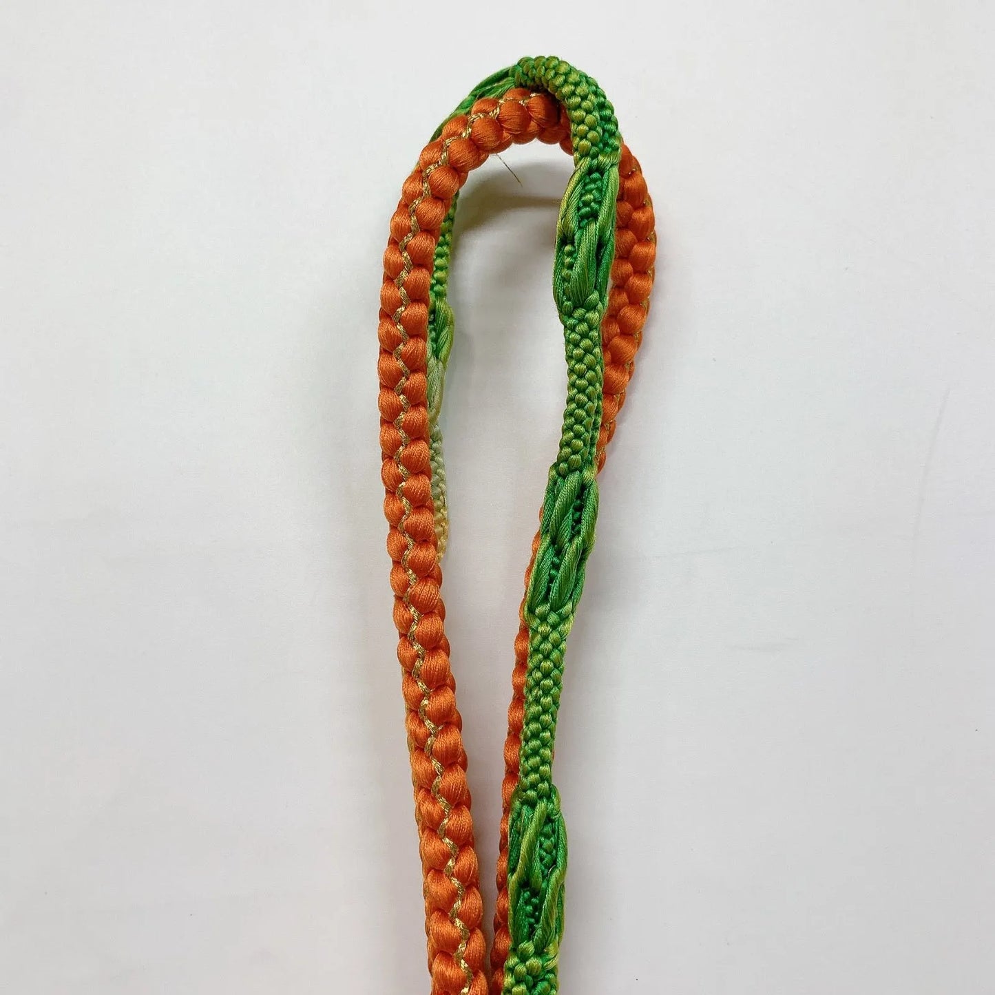 6427# Japanese Kimono Accessory Obiage and Obijime 2-piece Set Silk Shibori