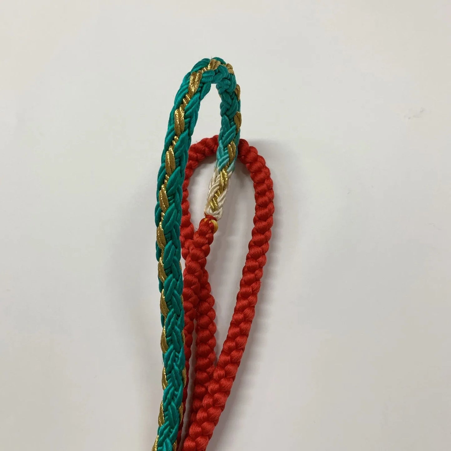 6495# Japanese Kimono Accessory Obiage and Obijime 2-piece Set Silk Shibori