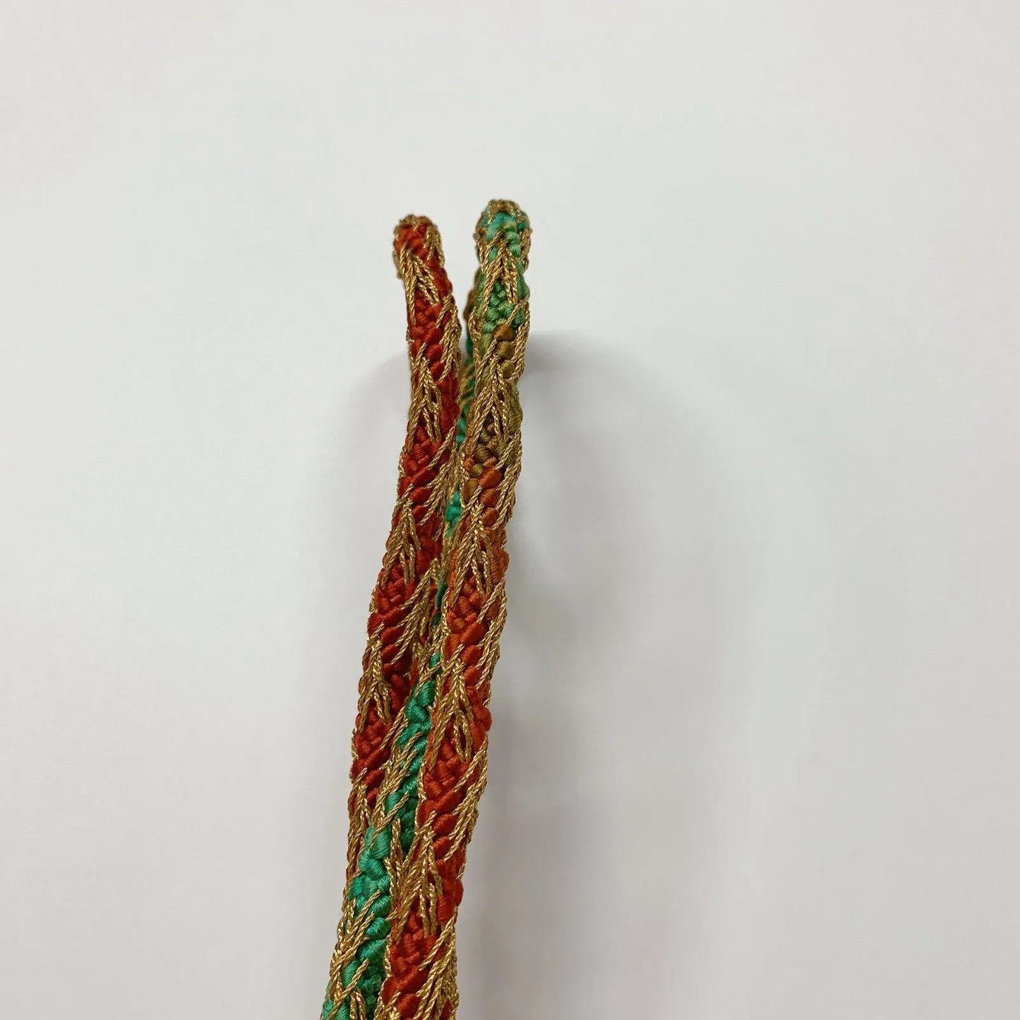 6515# Japanese Kimono Accessory Obiage and Obijime 2-piece Set Silk Shibori