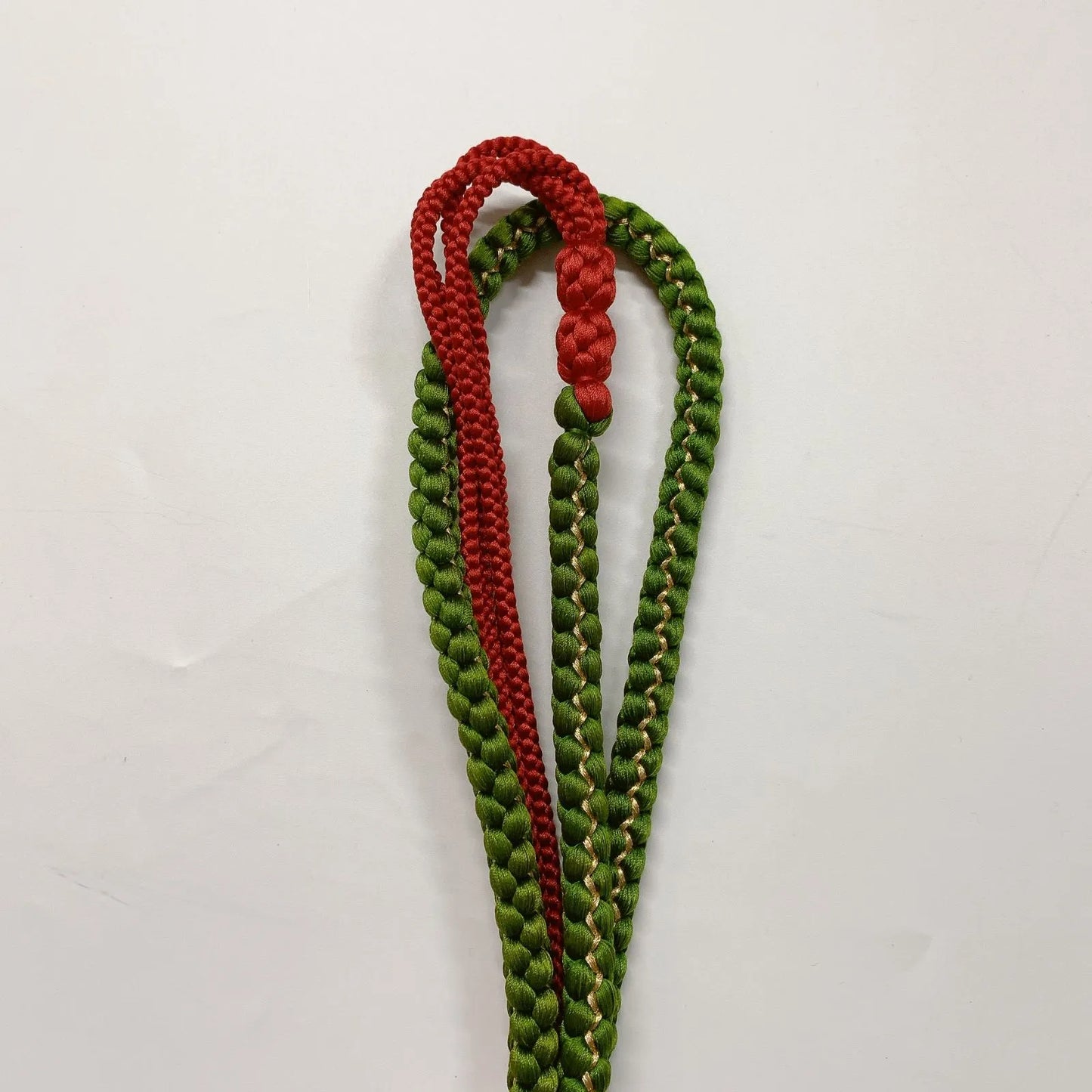 6523# Japanese Kimono Accessory Obiage and Obijime 2-piece Set Silk Shibori