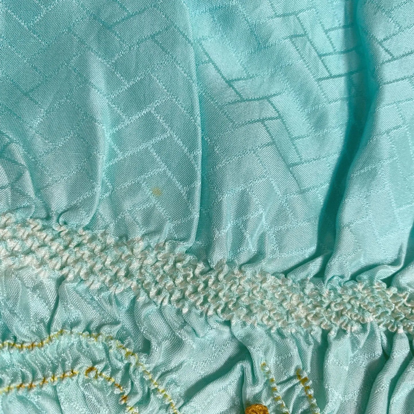 6531# Japanese Kimono Accessory Obiage and Obijime 2-piece Set Silk Shibori