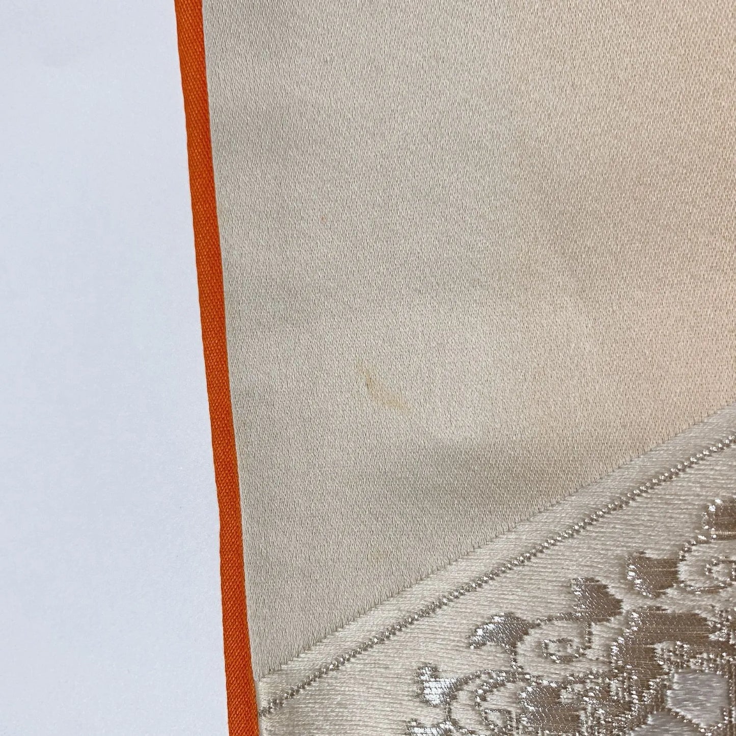 6597# Japanese Vintage Fukuro Obi Belt Kimono Fabric Silk Traditional