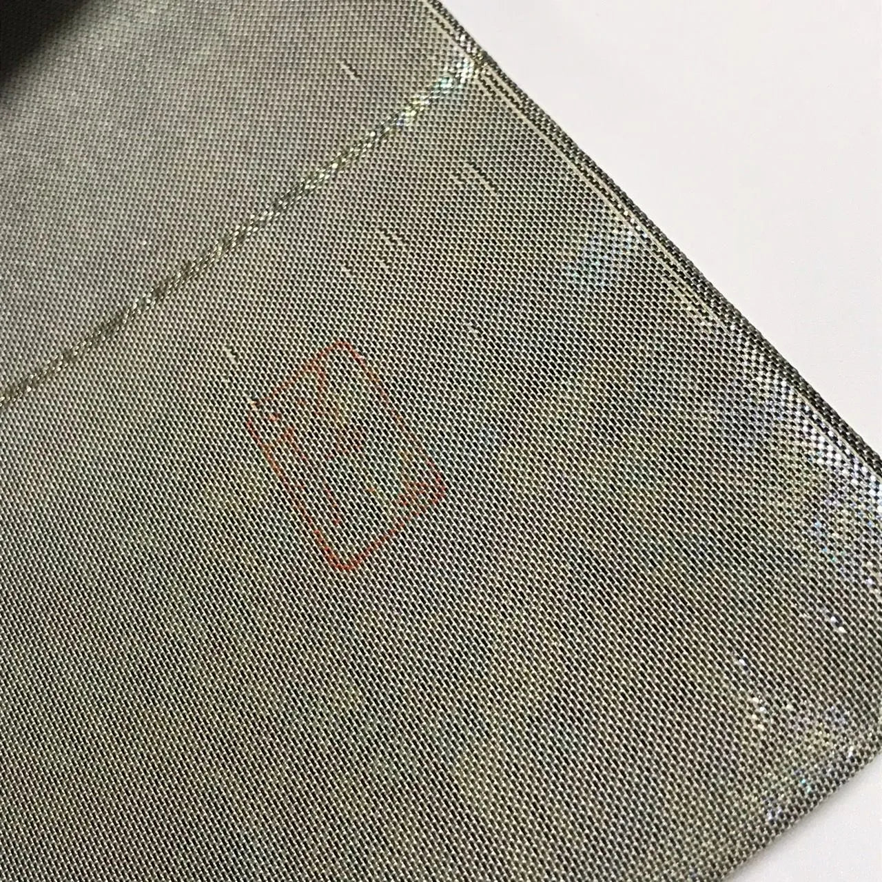 6684# Japanese Vintage Fukuro Obi Belt Kimono Fabric Silk Traditional