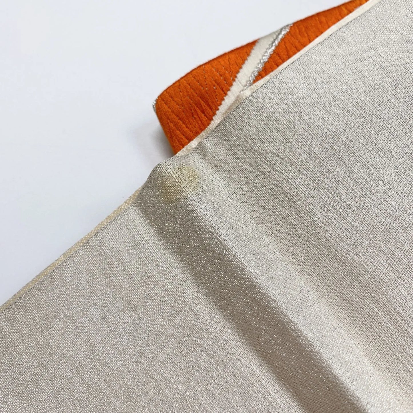 6847# Japanese Vintage Fukuro Obi Belt Kimono Fabric Silk Traditional