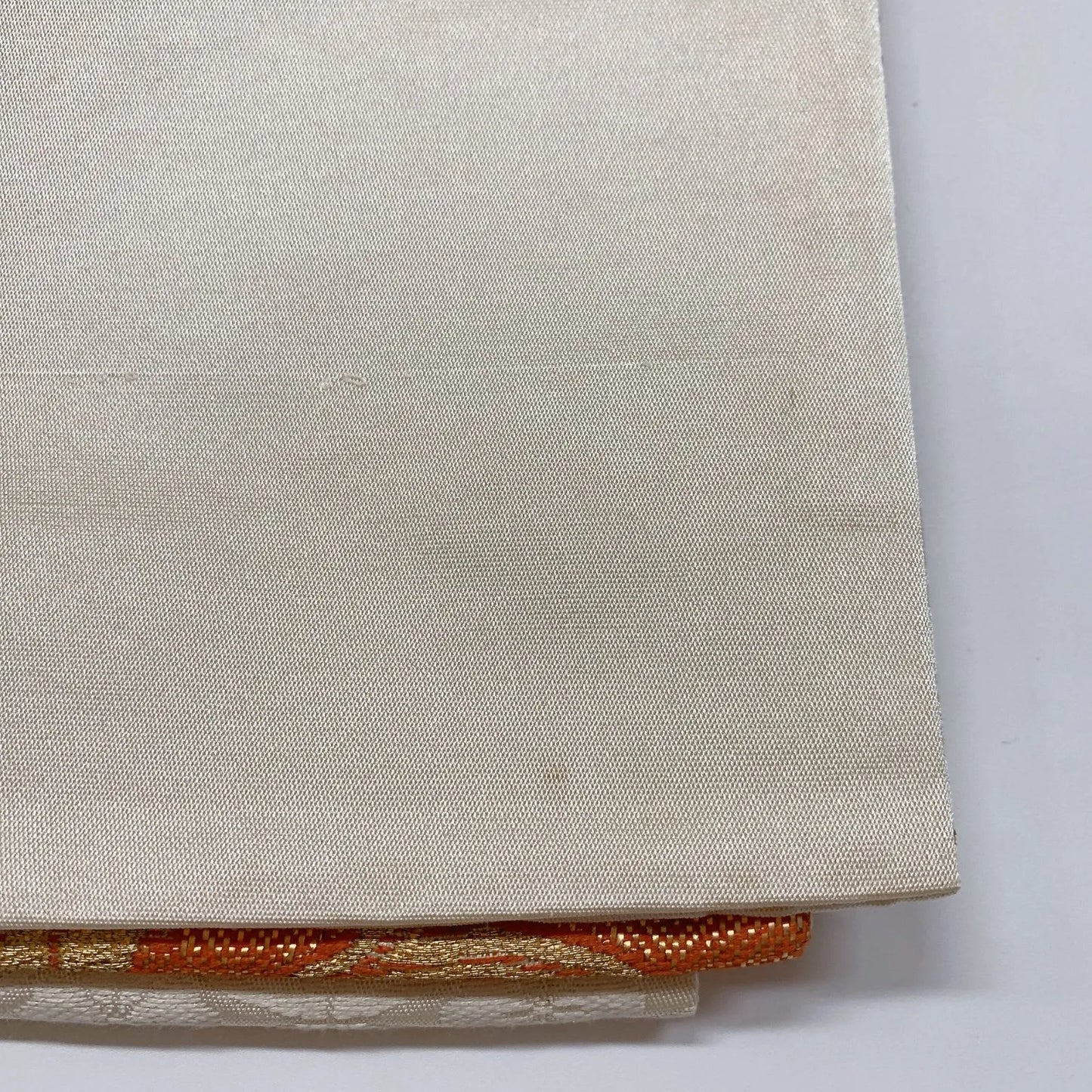 6851# Japanese Vintage Fukuro Obi Belt Kimono Fabric Silk Traditional Untailored