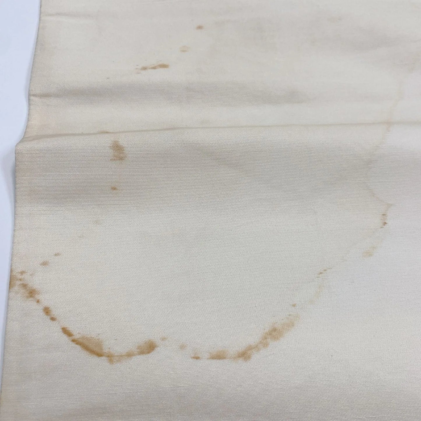 6857# Japanese Vintage Fukuro Obi Belt Kimono Fabric Silk Traditional Silver