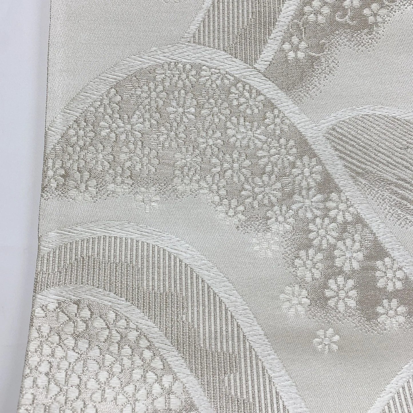 6884# Japanese Vintage Fukuro Obi Belt Kimono Fabric Silk Traditional Untailored