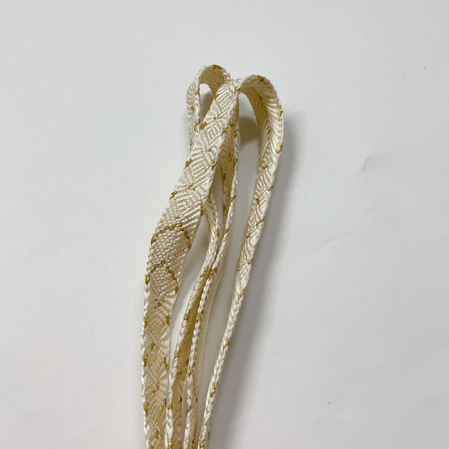 6923# Japanese Kimono Accessory Obiage and Obijime 2-piece Set Silk Shibori