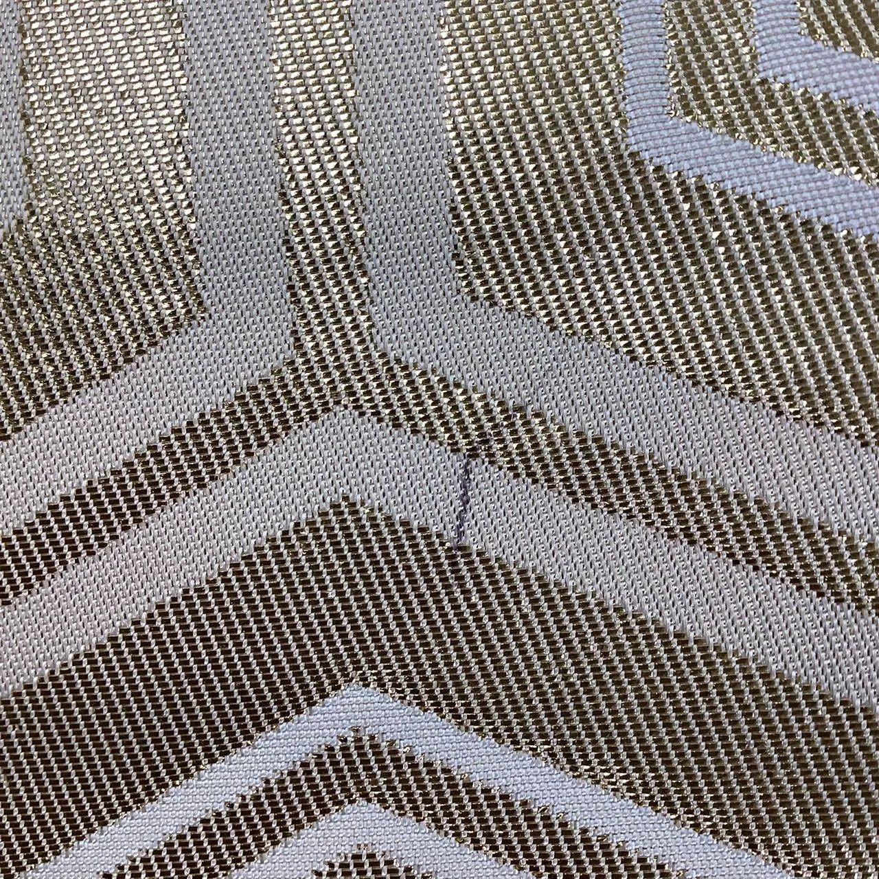 7260# Japanese Vintage Fukuro Obi Belt Kimono Fabric Silk Traditional Gold