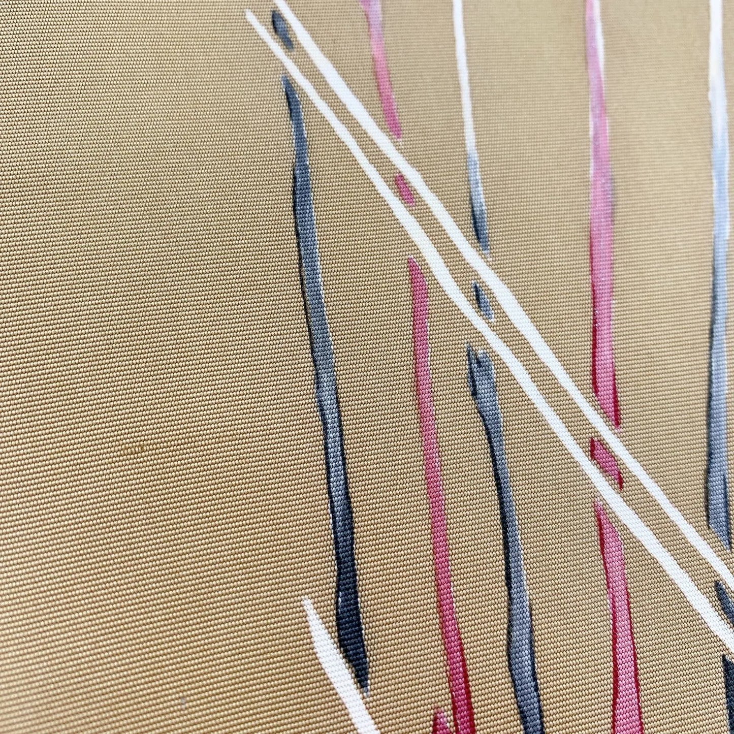 5622# Japanese Vintage Nagoya Obi Belt Kimono Fabric Silk Traditional