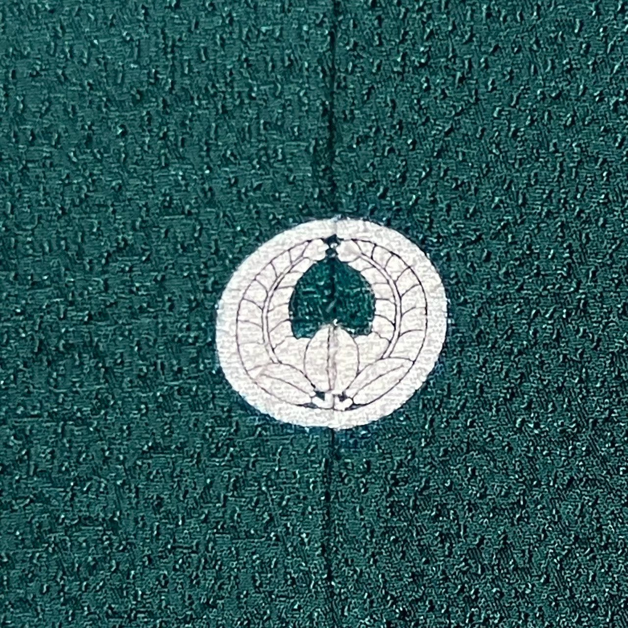 6104# Japanese Kimono Vintage Womens Silk Fabric Robe Kimono only sold Green