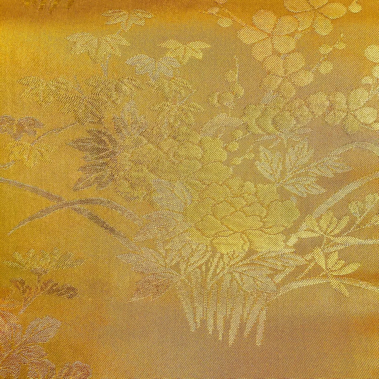 5684# Japanese Vintage Nagoya Obi Belt Kimono Fabric Silk Traditional