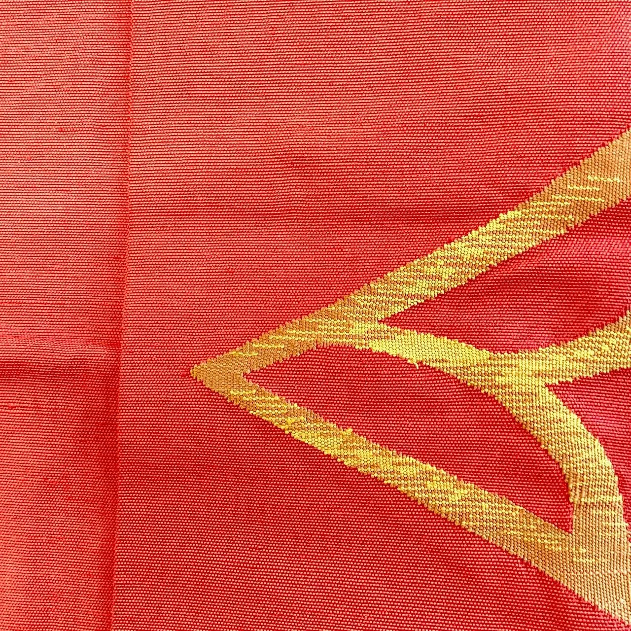 5647# Japanese Vintage Nagoya Obi Belt Kimono Fabric Silk Traditional