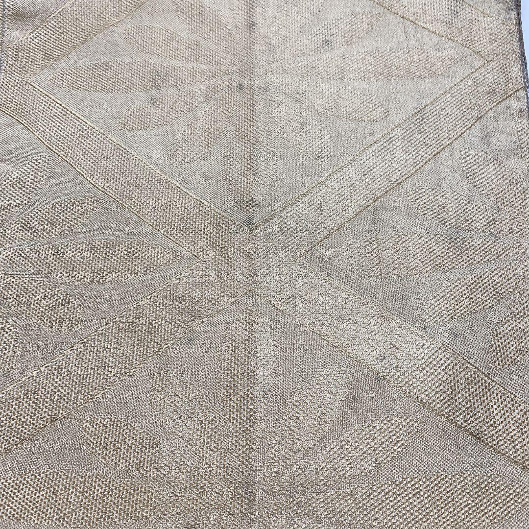 5368# Japanese Vintage Fukuro Obi Belt Kimono Fabric Silk Traditional Gold