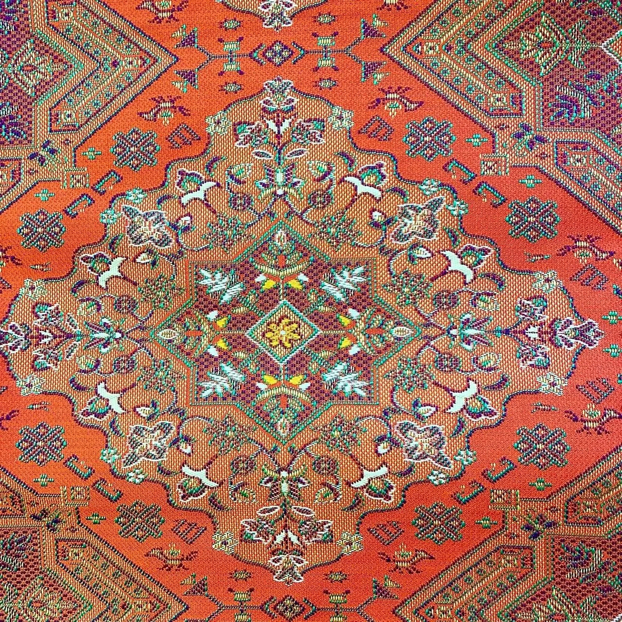 5679# Japanese Vintage Nagoya Obi Belt Kimono Fabric Silk Traditional