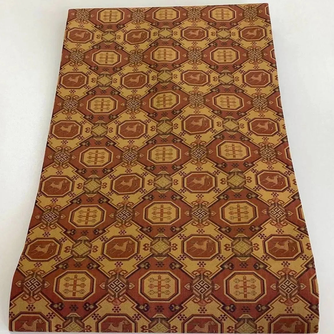 5716# Japanese Vintage Nagoya Obi Belt Kimono Fabric Silk Traditional