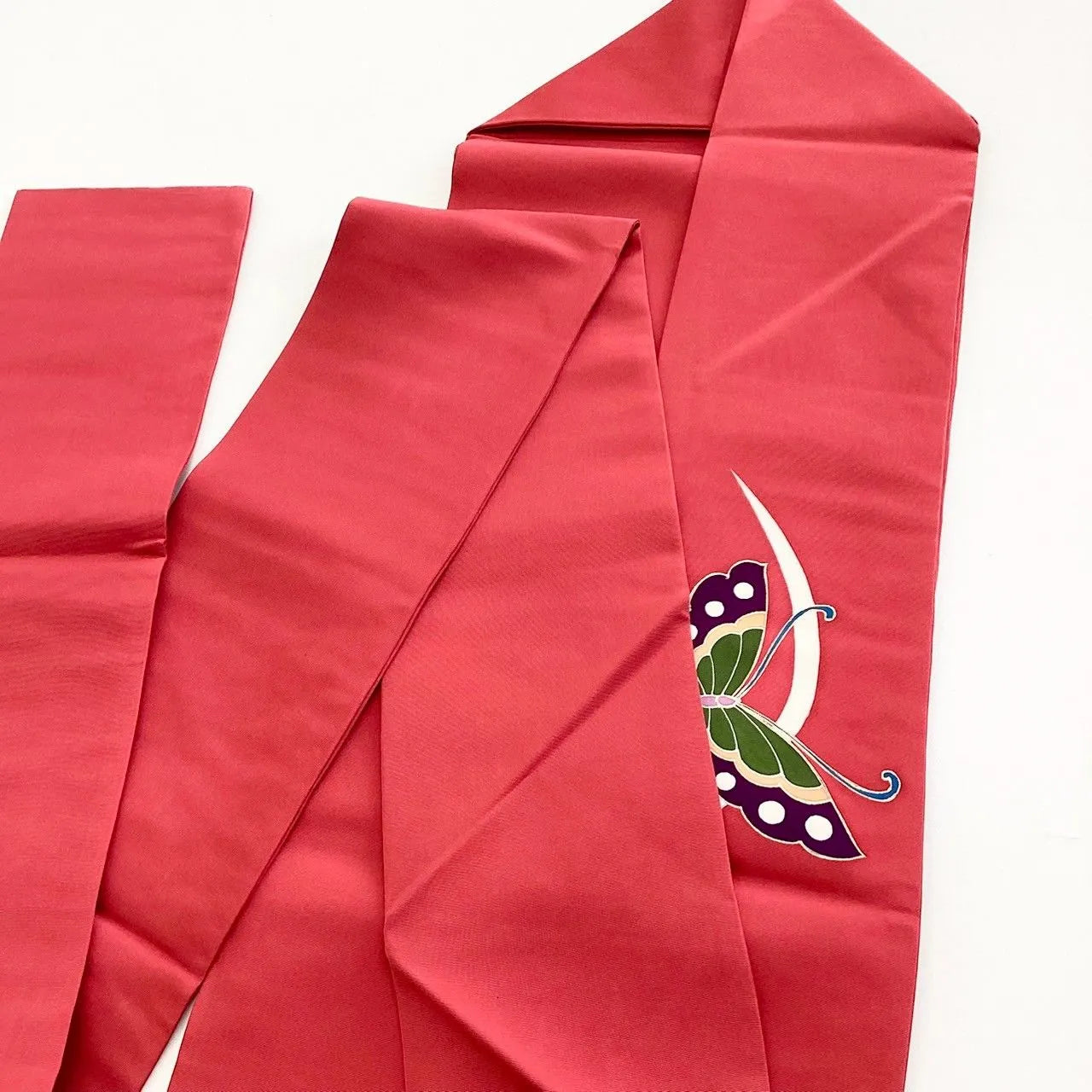 5739# Japanese Vintage Nagoya Obi Belt Kimono Fabric Silk Traditional Embroidery