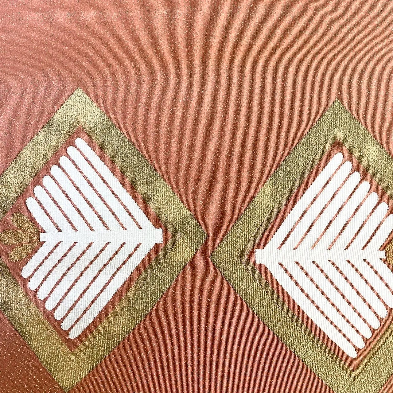 5746# Japanese Vintage Nagoya Obi Belt Kimono Fabric Silk Traditional