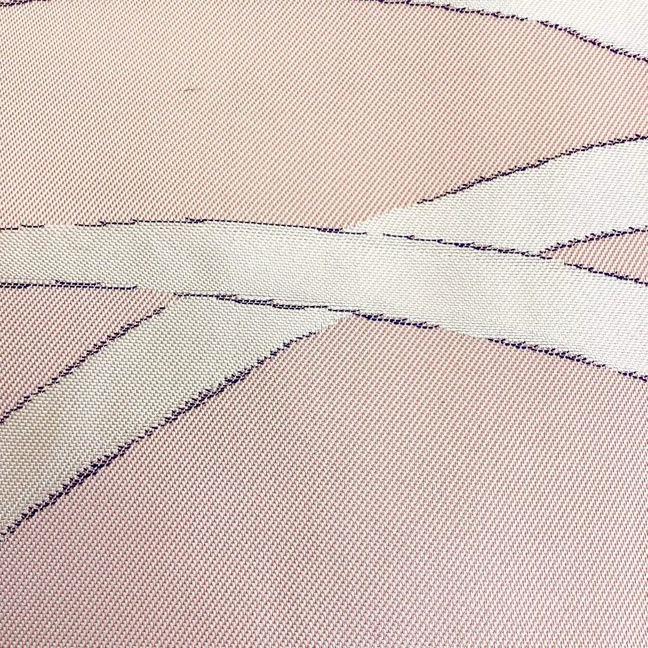 5761# Japanese Vintage Nagoya Obi Belt Kimono Fabric Silk Traditional