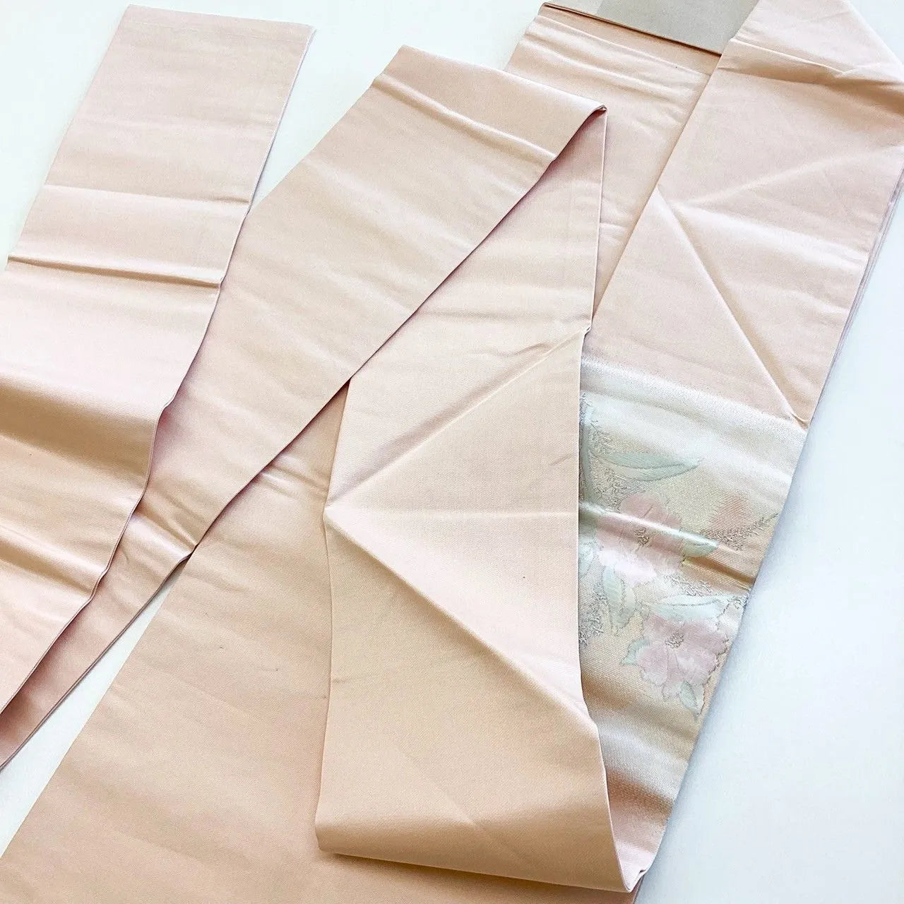 5765# Japanese Vintage Nagoya Obi Belt Kimono Fabric Silk Traditional