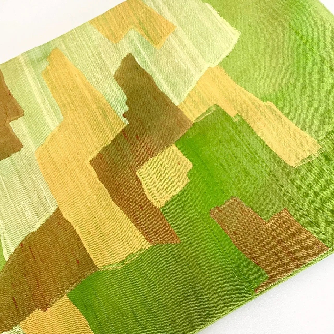 5774# Japanese Vintage Nagoya Obi Belt Kimono Fabric Silk Traditional