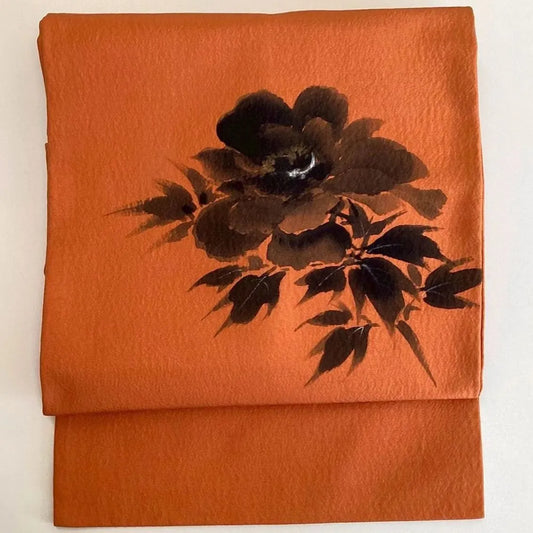 5770# Japanese Vintage Nagoya Obi Belt Kimono Fabric Silk Traditional