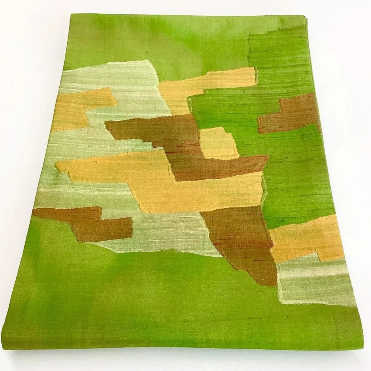 5774# Japanese Vintage Nagoya Obi Belt Kimono Fabric Silk Traditional