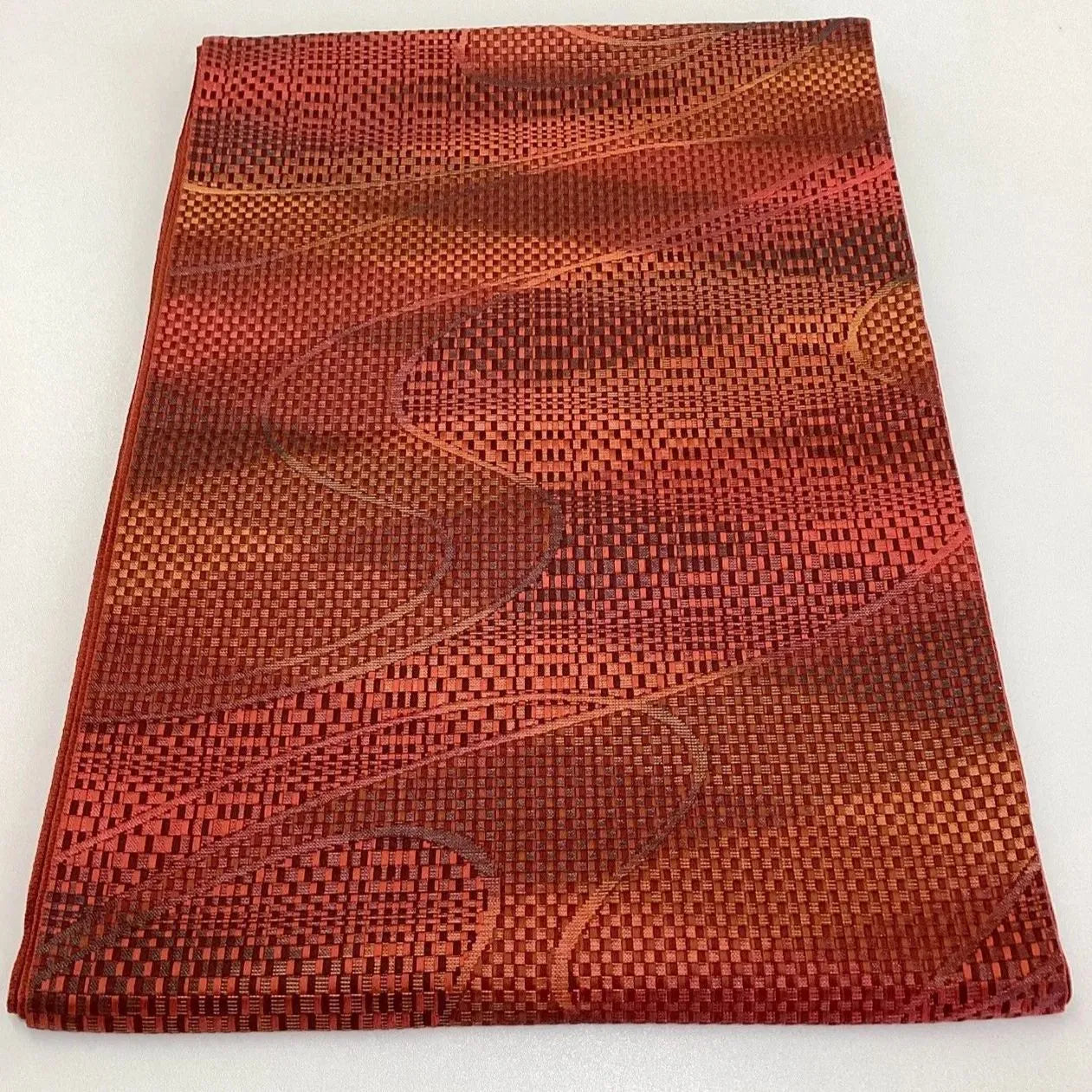 5782# Japanese Vintage Nagoya Obi Belt Kimono Fabric Silk Traditional