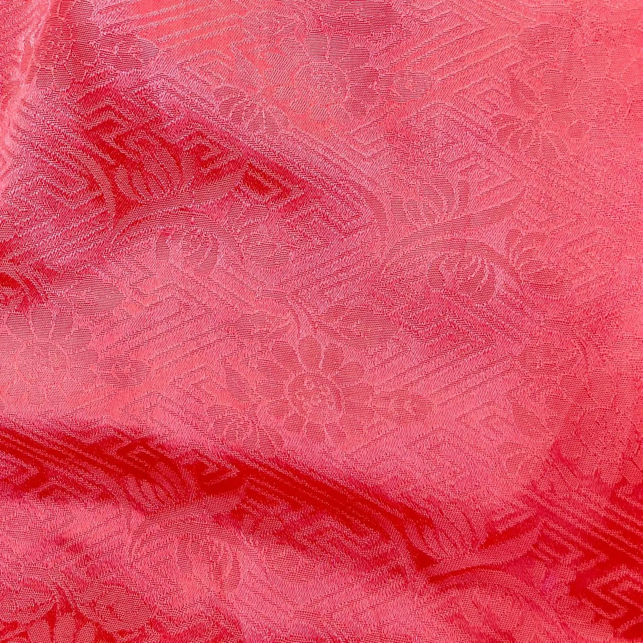 5838# Japanese Kimono Accessory Obiage and Obijime 2-piece Set Silk Shibori