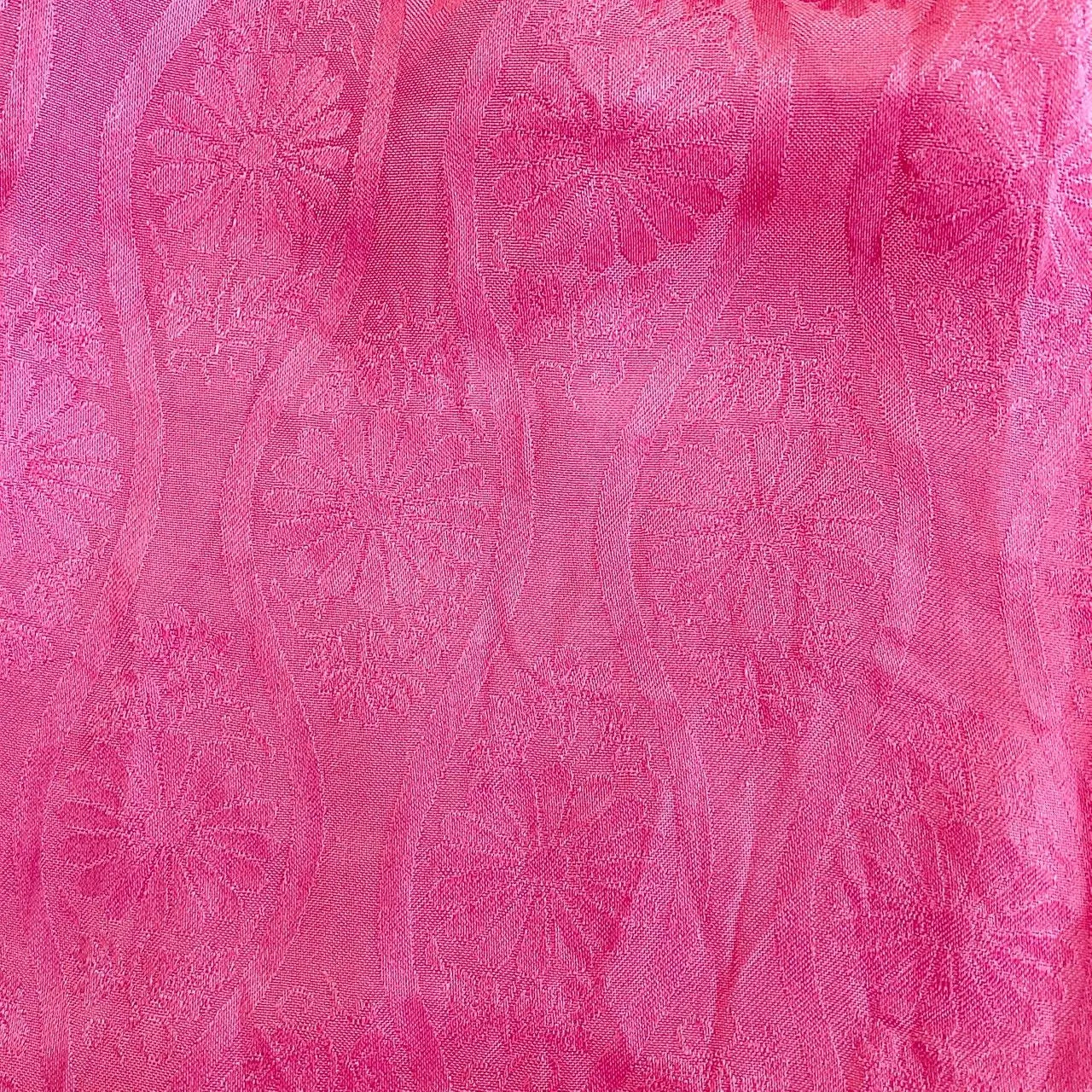 5839# Japanese Kimono Accessory Obiage and Obijime 2-piece Set Silk Shibori