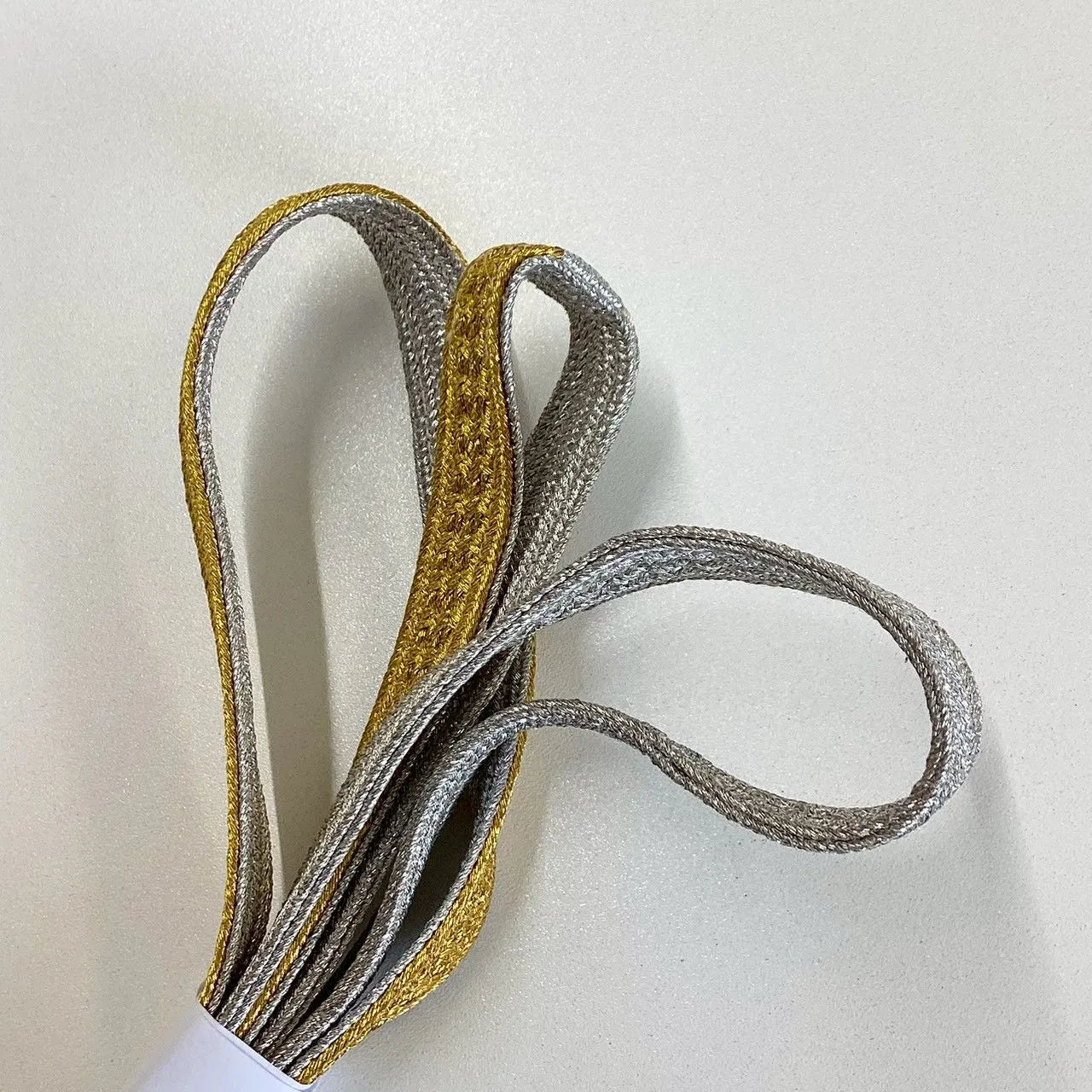 5849# Japanese Kimono Accessory Obiage and Obijime 2-piece Set Silk Shibori