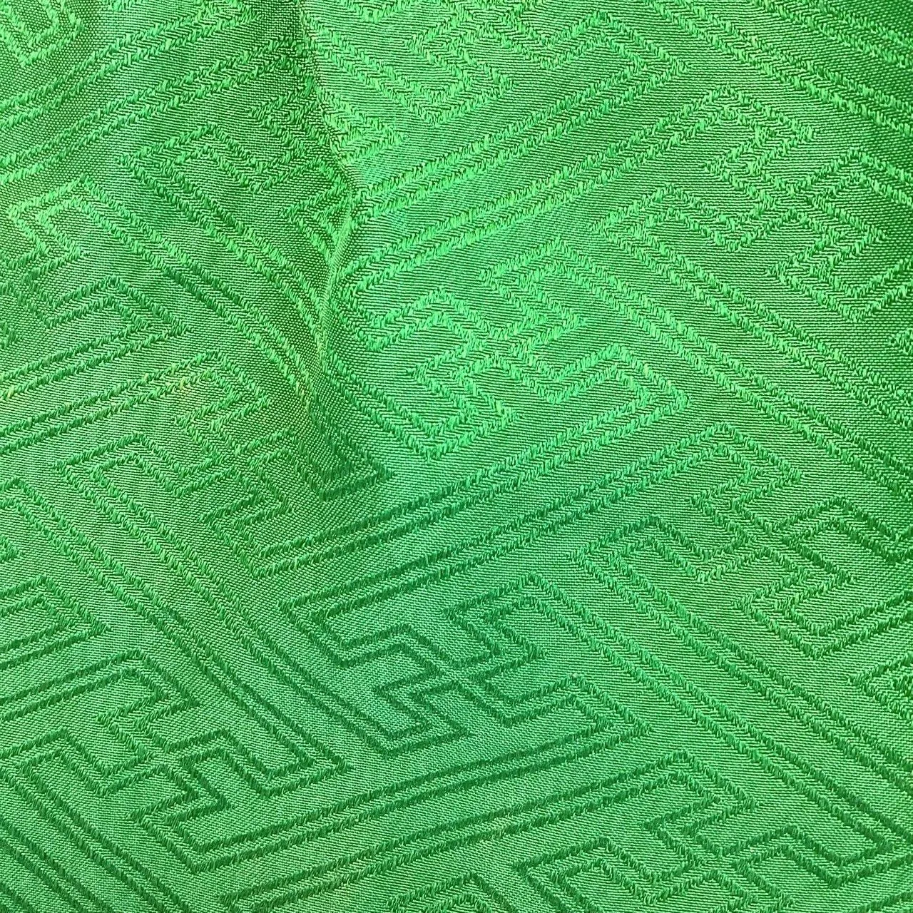 5866# Japanese Kimono Accessory Obiage and Obijime 2-piece Set Silk Shibori