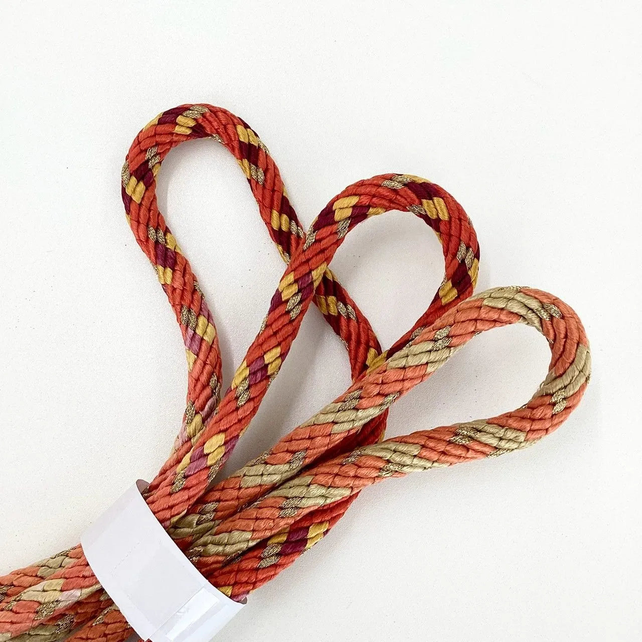 5872# Japanese Kimono Accessory Obiage and Obijime 2-piece Set Silk Shibori