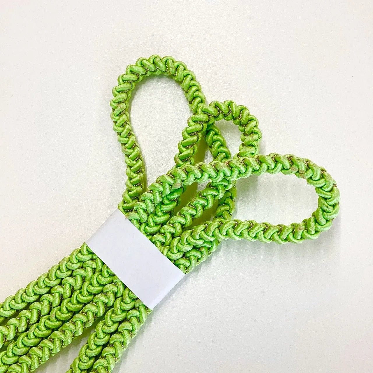 5877# Japanese Kimono Accessory Obiage and Obijime 2-piece Set Silk Shibori