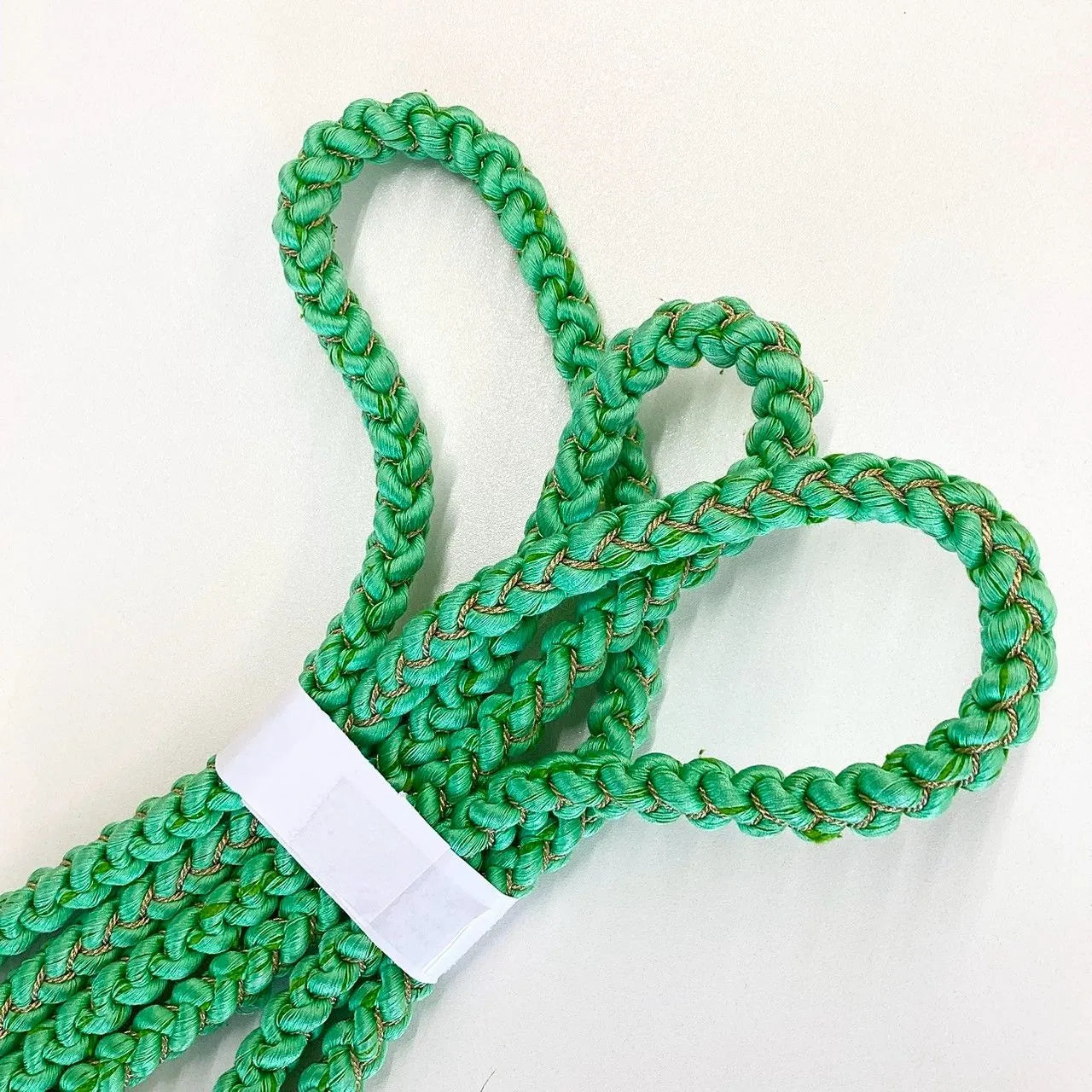 5882# Japanese Kimono Accessory Obiage and Obijime 2-piece Set Silk Shibori