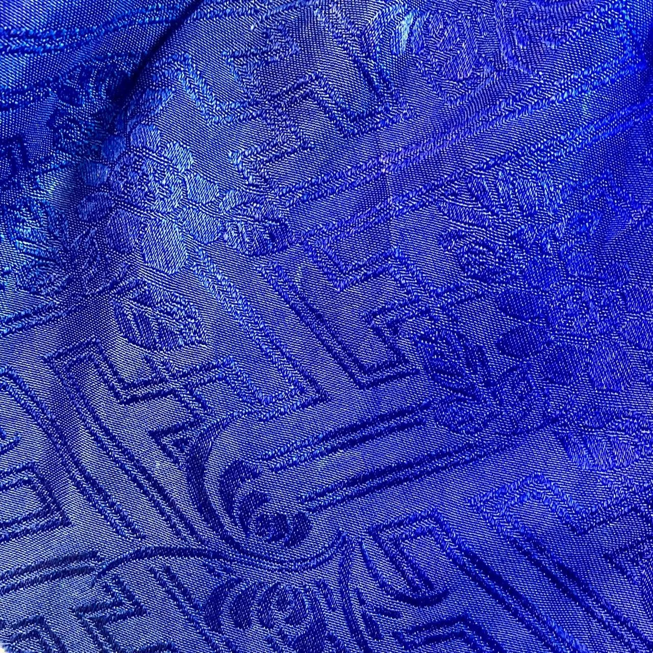 5883# Japanese Kimono Accessory Obiage and Obijime 2-piece Set Silk Shibori