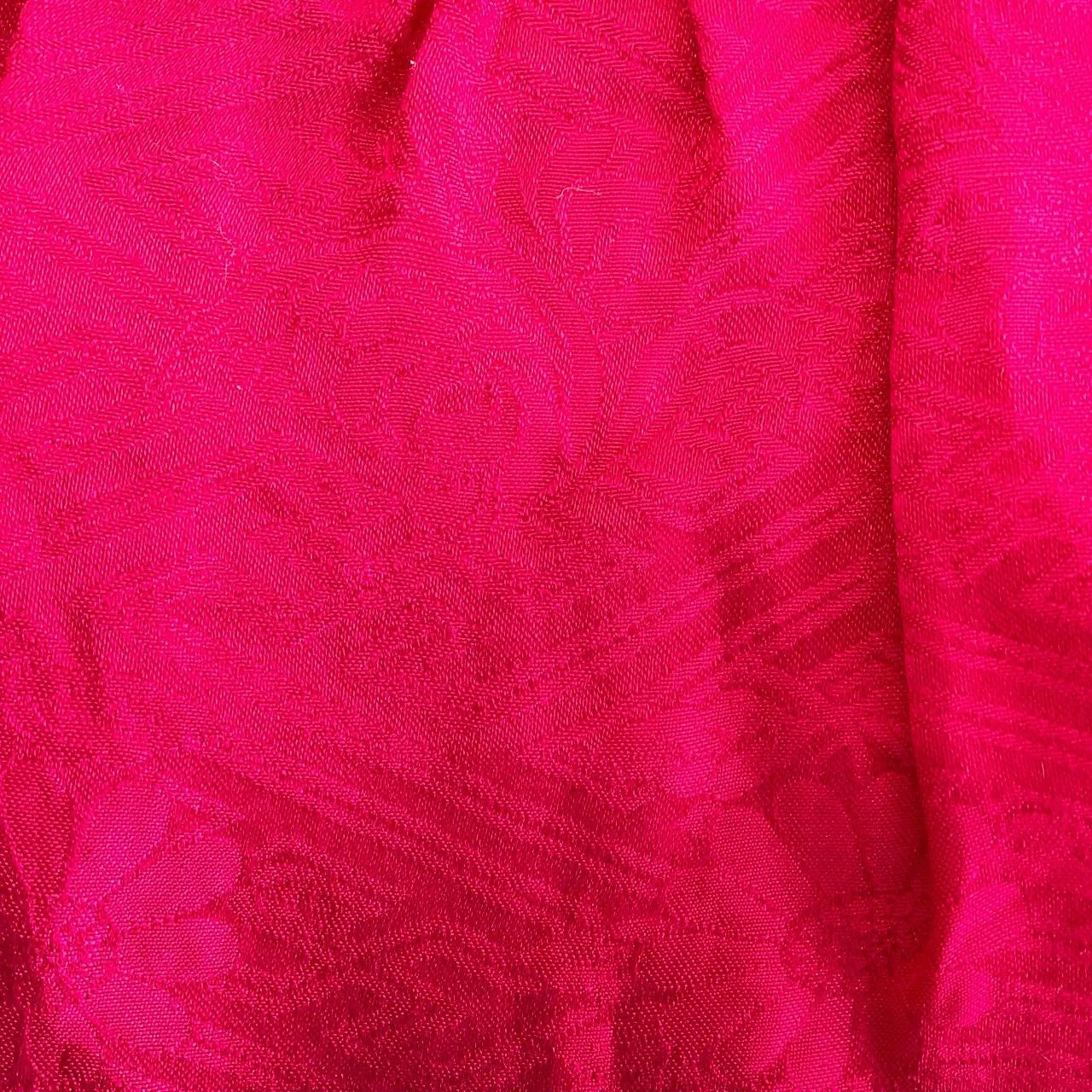 5885# Japanese Kimono Accessory Obiage and Obijime 2-piece Set Silk Shibori