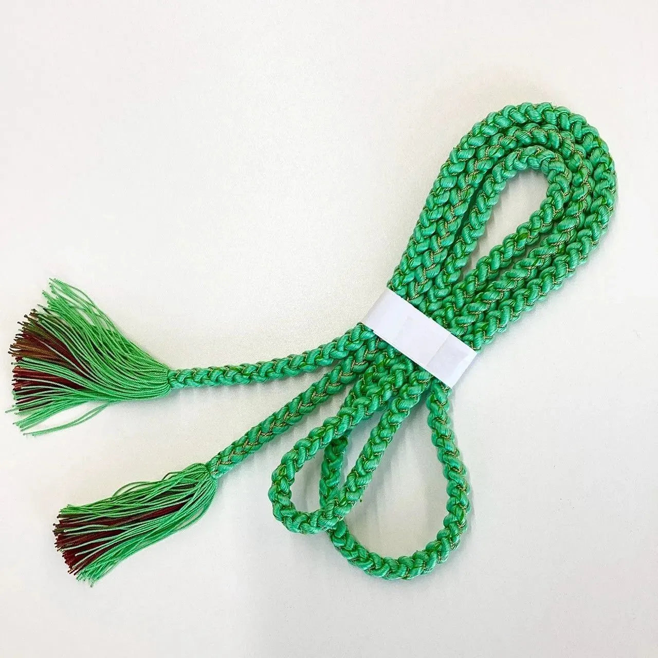 5882# Japanese Kimono Accessory Obiage and Obijime 2-piece Set Silk Shibori