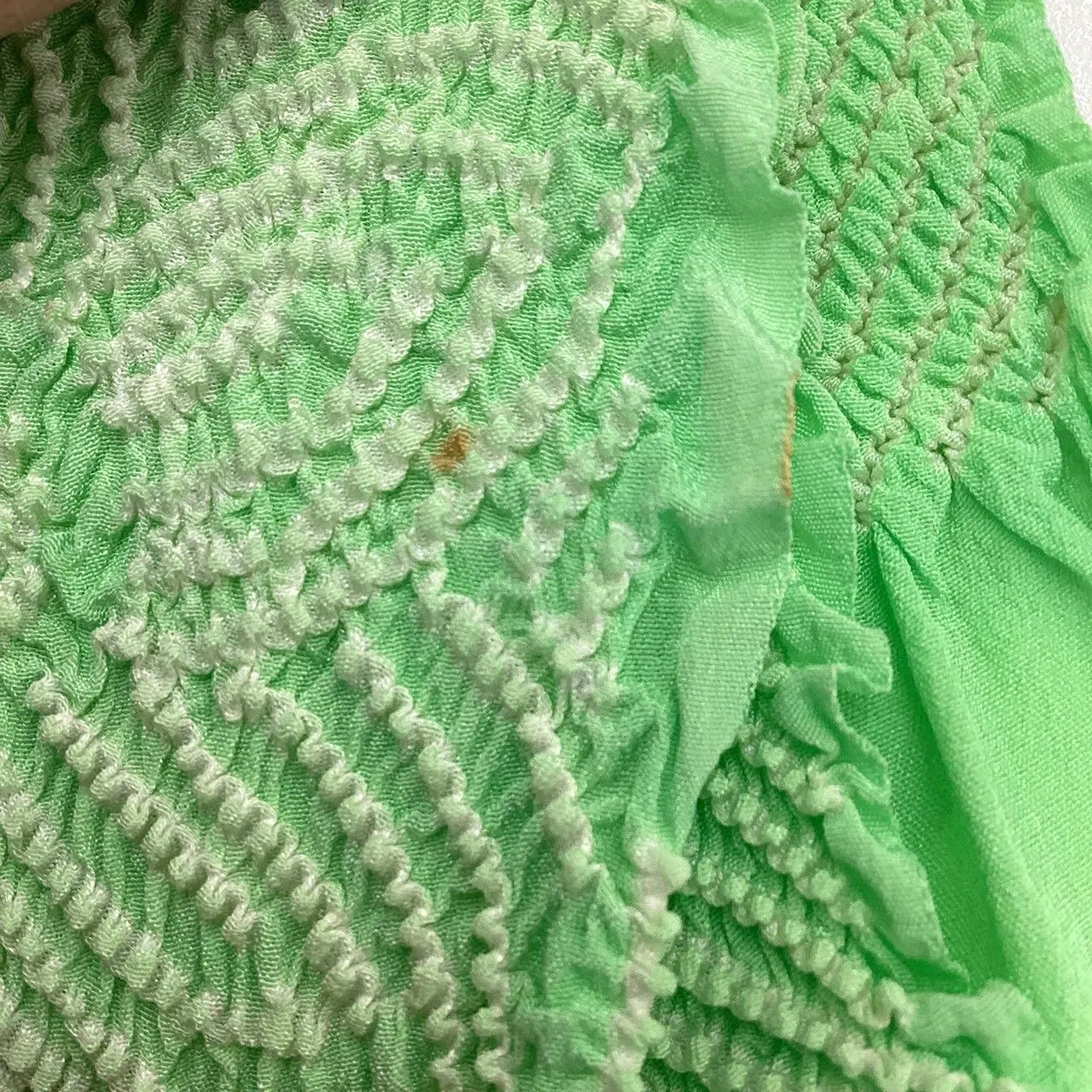 5889# Japanese Kimono Accessory Obiage and Obijime 2-piece Set Silk Shibori