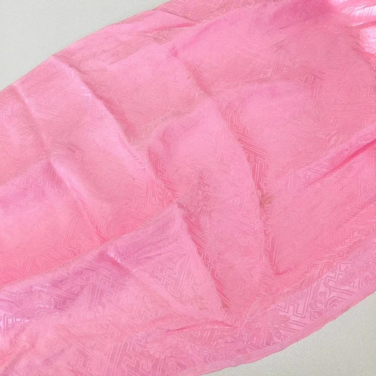 5890# Japanese Kimono Accessory Obiage and Obijime 2-piece Set Silk Shibori