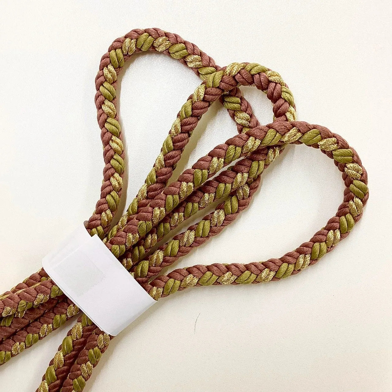 5908# Japanese Kimono Accessory Obiage and Obijime 2-piece Set Silk Shibori