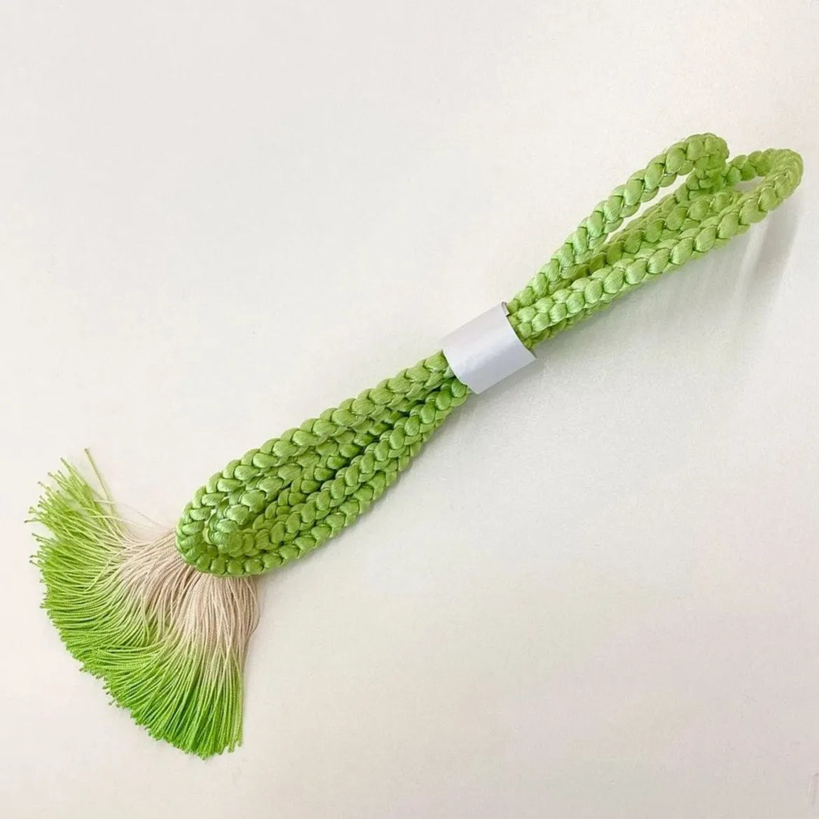 5889# Japanese Kimono Accessory Obiage and Obijime 2-piece Set Silk Shibori