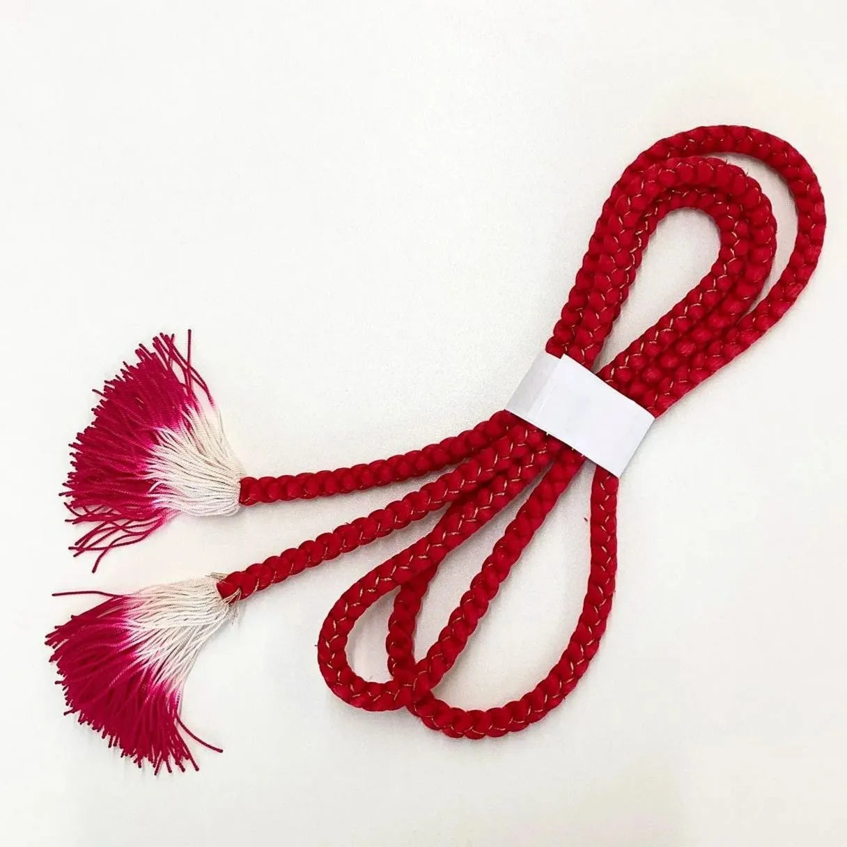 5901# Japanese Kimono Accessory Obiage and Obijime 2-piece Set Silk Shibori